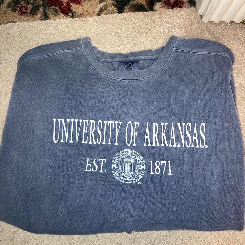University of Arkansas comfort colors size large